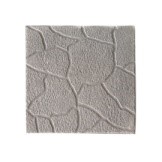 Плитка тротуарная «Тучка» 30х30х3см цвет бетона серый