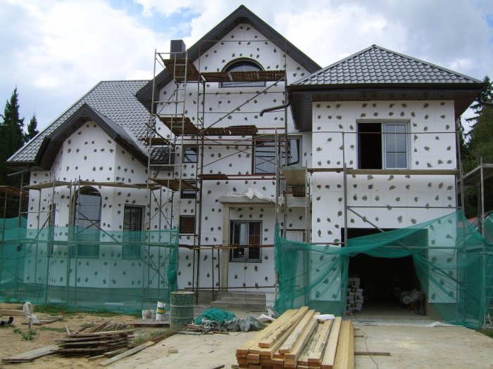 Фасадные работы – необходимый этап строительства 