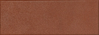 Клинкерная плитка Клинкер Амстердам 2  гладкая плитка фасадная, глазурованная, цвет ТЕРРАКОТА, МАТОВАЯ фактура КАМЕНЬ. Размер 245х65х7мм фото