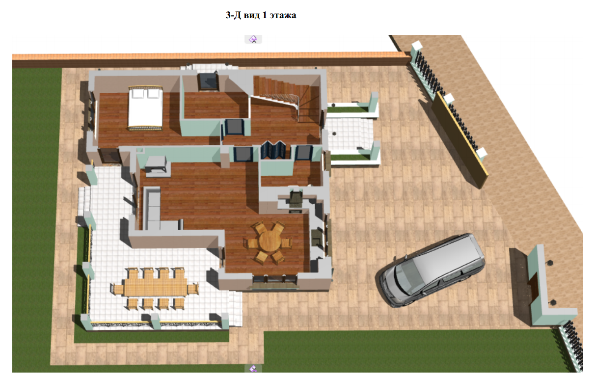 Проект двухэтажного дома из Техноблока в средиземноморском стиле 10х11м (153м2)