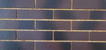 Клинкерная плитка Клинкер Амстердам шейд рельеф плитка фасадная, неглазурованная, цвет КОРИЧНЕВО-ЧЁРНЫЙ,  фактура КАМЕНЬ. Размер 245х65х7мм фото