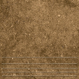 Клинкерная плитка Клинкер Вермонт 4 ступени, глазурованная, цвет КОРИЧНЕВЫЙ, МАТОВАЯ,  фактура КАМЕНЬ. Размер 298х298х8мм фото