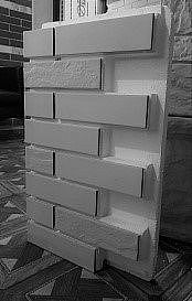 Угловая Термопанель с клинкерной польской плиткой Cerrad, серия Retro brick cardamon