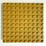 Тактильная бетонная плитка «Конусообразные (квадратные) рифы (желтый) "Движение запрещено" 500х500х50мм