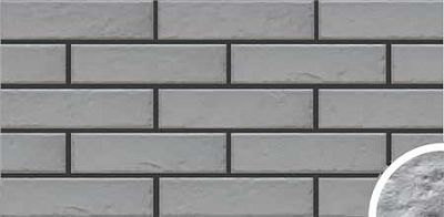 Клинкерная плитка Foggia gris фасадная фото