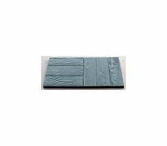 Плитка тротуарная  «Доска» 4 серый бетон 45*15*4 см